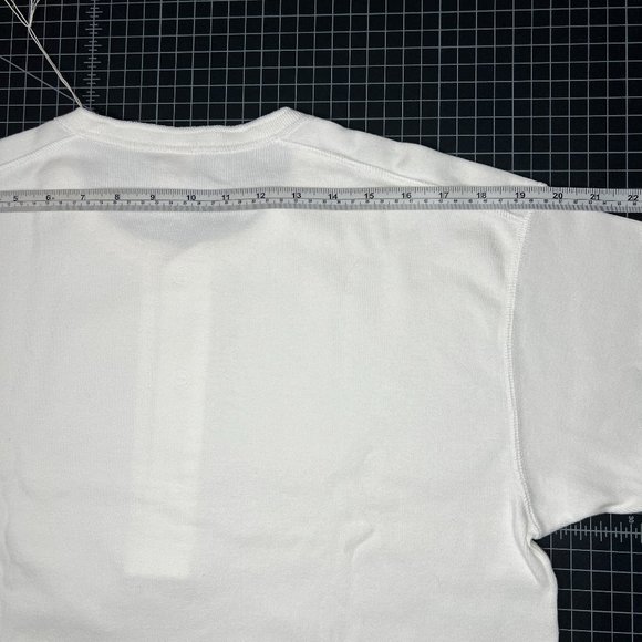 Real McCoy's UNION HENLEY UNDERSHIRT S/S White Size Large 42-44 - Picture 13 of 16